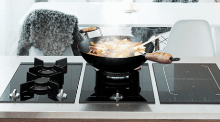 Table de cuisson mixte gaz et induction - ASKO - Electroménager haut de  gamme